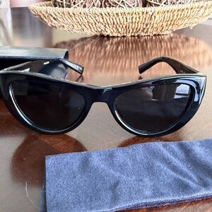 Saint Laurent
Script 53MM Cat-Eye Sunglasses